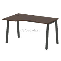 Стол криволинейный левый на А-образном мк БА.СА-1 Л рис1