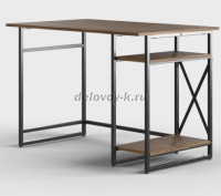 Стол письменный 76х111х51 коричневый_0 рис1