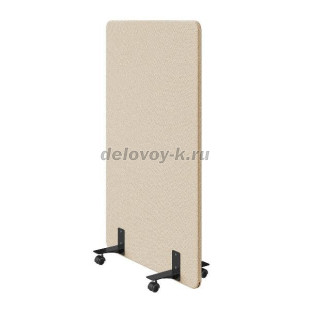 Перегородка мобильная на колесной опоре Муви 100*160*35 рис1