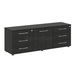 Тумба наборная, 3 секции 1642*450*580  LT.TS-3.2 рис1