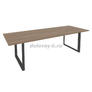 Стол переговорный на О-образном м/к 2580*980*750 O.MO-PRG-25 рис1