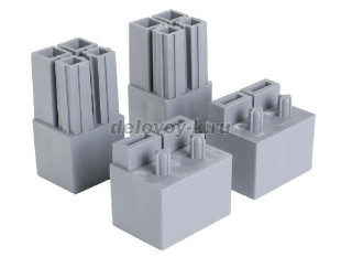 Комплект пластиковых опор ML 4 шт. (40x44x32)*4 рис1