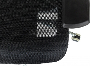 Кресло руководителя Бюрократ MC-912-H сетка, с подголовником, крестовина металл хром рис3