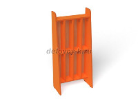 Шкаф для полотенец 2-х ярусный 4-х секционный, 560*300*1250 (разноцветный (ая), Оранжевый) рис1