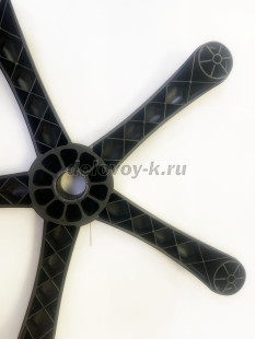 Крестовина усиленная геймерская матовая диаметр лучей 700 мм рис2