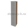 Шкаф высокий узкий правый (1 высокий фасад стекло в раме)  O.SU-1.10R(R)