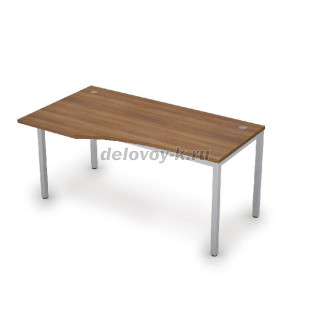 6М.020 Стол криволинейн.лев. (1600*900*750) рис1