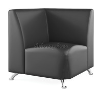 Угловой модуль Интер хром рис1