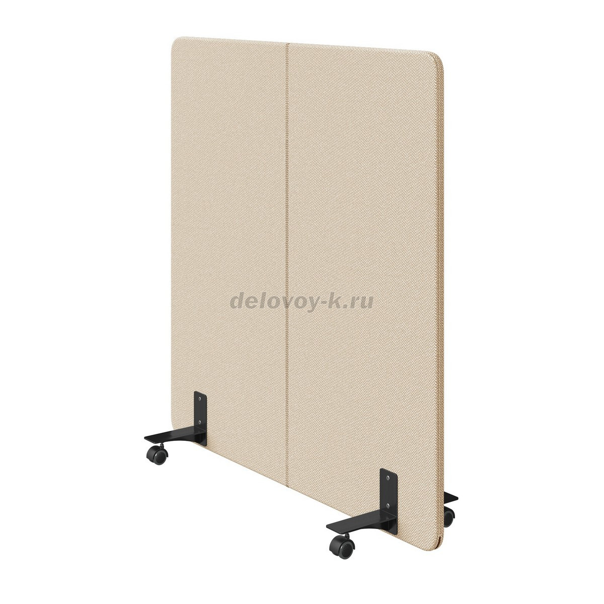 Перегородка мобильная на колесной опоре Муви 140*140*35 фото