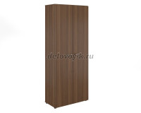 Шкаф широкий высокий закрытый (без топа и боковин)|орех рис1