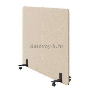 Перегородка мобильная на колесной опоре Муви 160*140*35 рис1