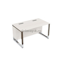16СП.184 Стол прямой (1400-800-750)_Ivory_Металл глянец рис4
