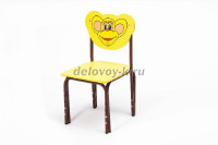 Стул детский регулируемый  Кузя  (00-1) ЖК Обезьянка рис1