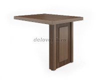 08 Milan МЛ-1.13 Стол приставной_1000 рис1
