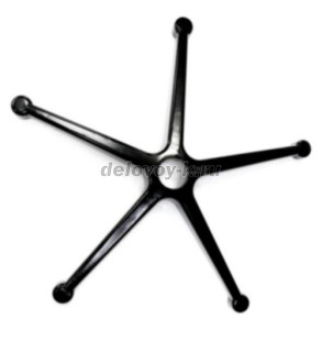 Крестовина алюминиевая 550 черная конусная посадка рис1