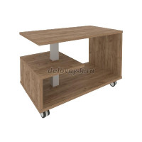 Стол журнальный на колесах 900х500х580 рис1