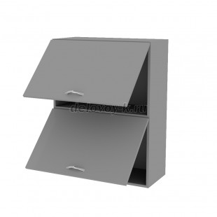 Шкаф навесной с 2 подъемными дверями 920 800*320*920 рис2