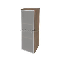 Шкаф средний узкий правый (1 средний фасад стекло в раме)  O.SU-2.4R(R) рис1