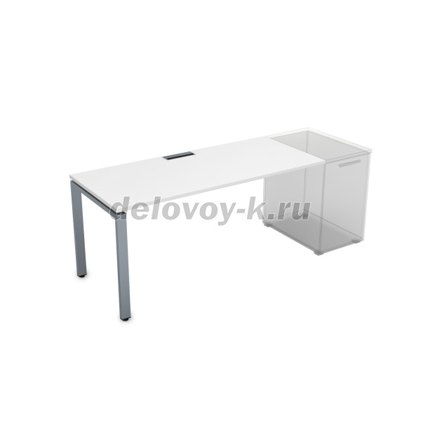 СДТ-П.994 Стол рабочий прямолинейный приставной (1600*900*750) рис4