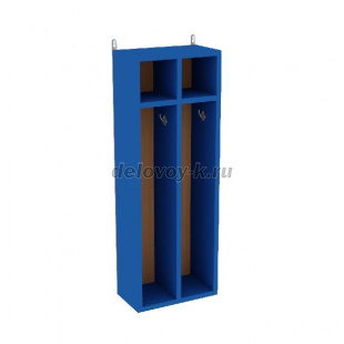 Шкаф для полотенец навесной двухсекционный ШДП-01 290*160*800 рис1