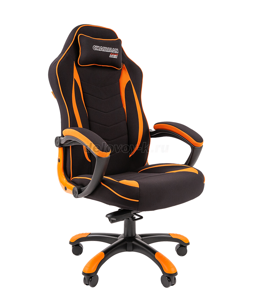 Кресло игровое CHAIRMAN GAME 28 ткань фото