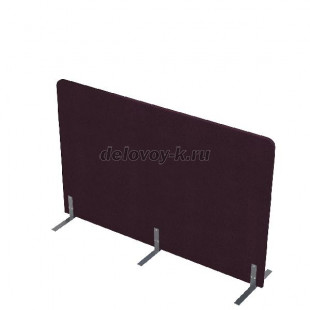 011.МПО.1611 Акустическая мобильная перегородка на стационарных опорах 1600*450*1100 рис1