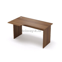 2С.042 Стол криволинейн.лев. (1400*800*750)|шамони темный рис1