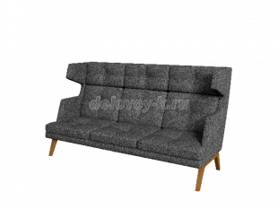 Диван 3-местный высокий Беверли Bev3H рис1