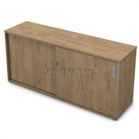 9ШКЗ.005 Шкаф-купе (1635-450-750) teakwood рис1