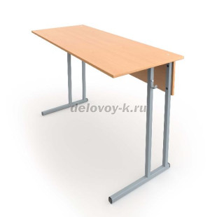 Стол ученический лабораторный без бортиков рис1