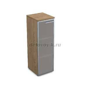 9ПП.017.6 Пенал средний со стеклом (400*450*1245) , правый рис1