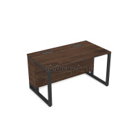 16СП.182 Стол прямой (1200-800-750)_Брауни_Черный рис3