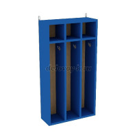 Шкаф для полотенец навесной трехсекционный ШДП-02 рис1