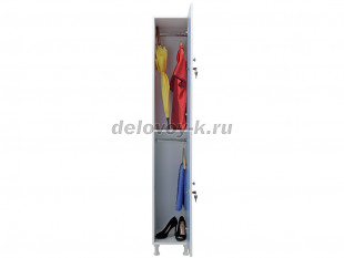 Шкаф для раздевалок WL 12-30 голубой/белый рис3