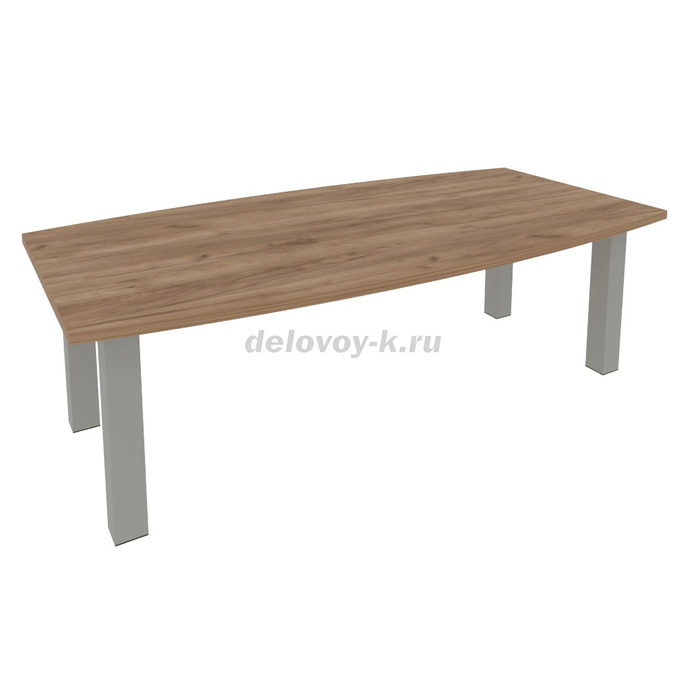 Стол переговорный (с опорами) KPRG-1 2400*1200*750 фото
