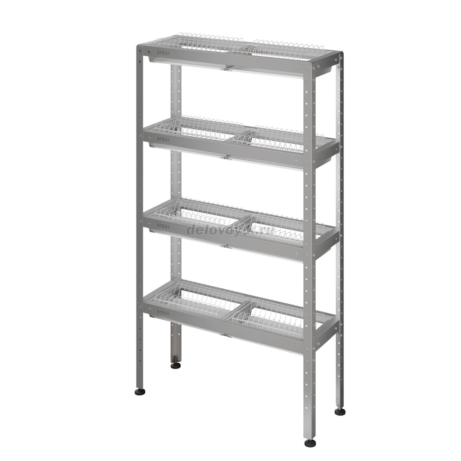 Стеллаж для тарелок СКТ-Б-900-02 (СКТ-900-Э) фото 1