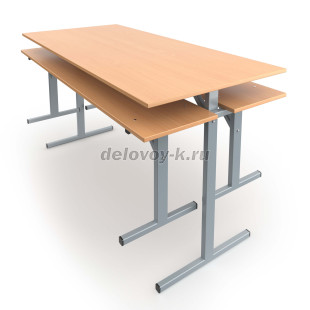 Стол обеденный под скамью 120х60 ЛДСП 1200*600*760 рис2