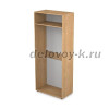 10Ш.013 Шкаф для одежды без фасадов (800-434-1946)_Mokko