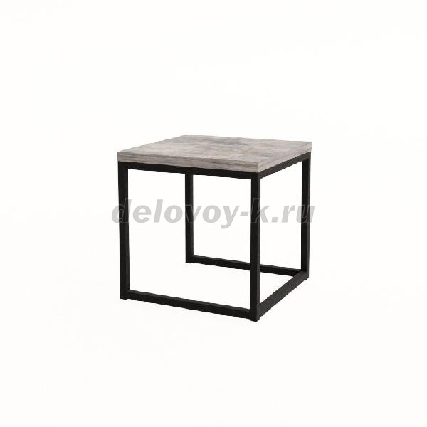 21S-LOGIC.001 Стол журнальный квадратный маленький СМОЛ ЛОДЖИК (400*400*400) рис1
