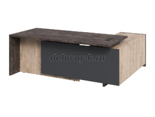 EN.SR-106  Стол руководителя угловой левый 2100х1785х760 рис1