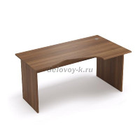 2С.021 Стол криволинейн.прав. (1600*900*750)|шамони темный рис1
