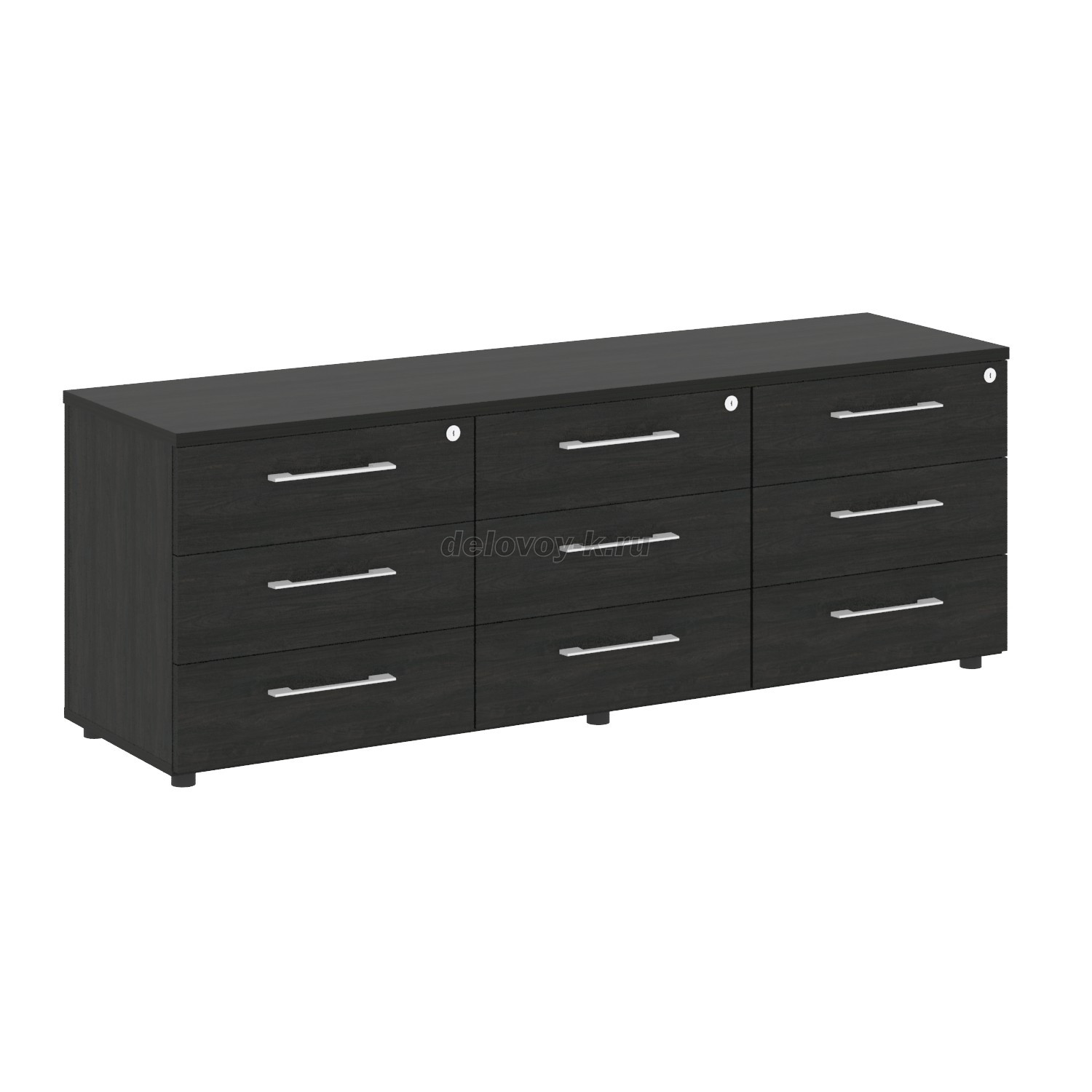 Тумба наборная, 3 секции 1642*450*580  LT.TS-3.3 фото