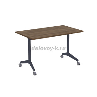 8СР.118 Складной прямолинейный стол (1200*700*750) (Шамони темный/Графит) рис3