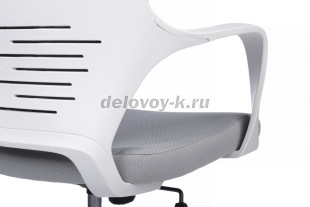 Кресло операторское RIVA CHAIR Iq Rv (8989) белый пластик, ткань рис5