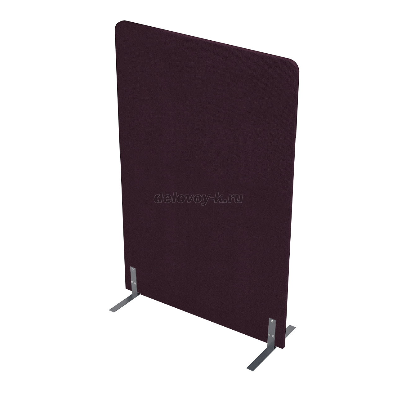 011.МПО.1016 Акустическая мобильная перегородка на стационарных опорах 1000*450*1600 фото