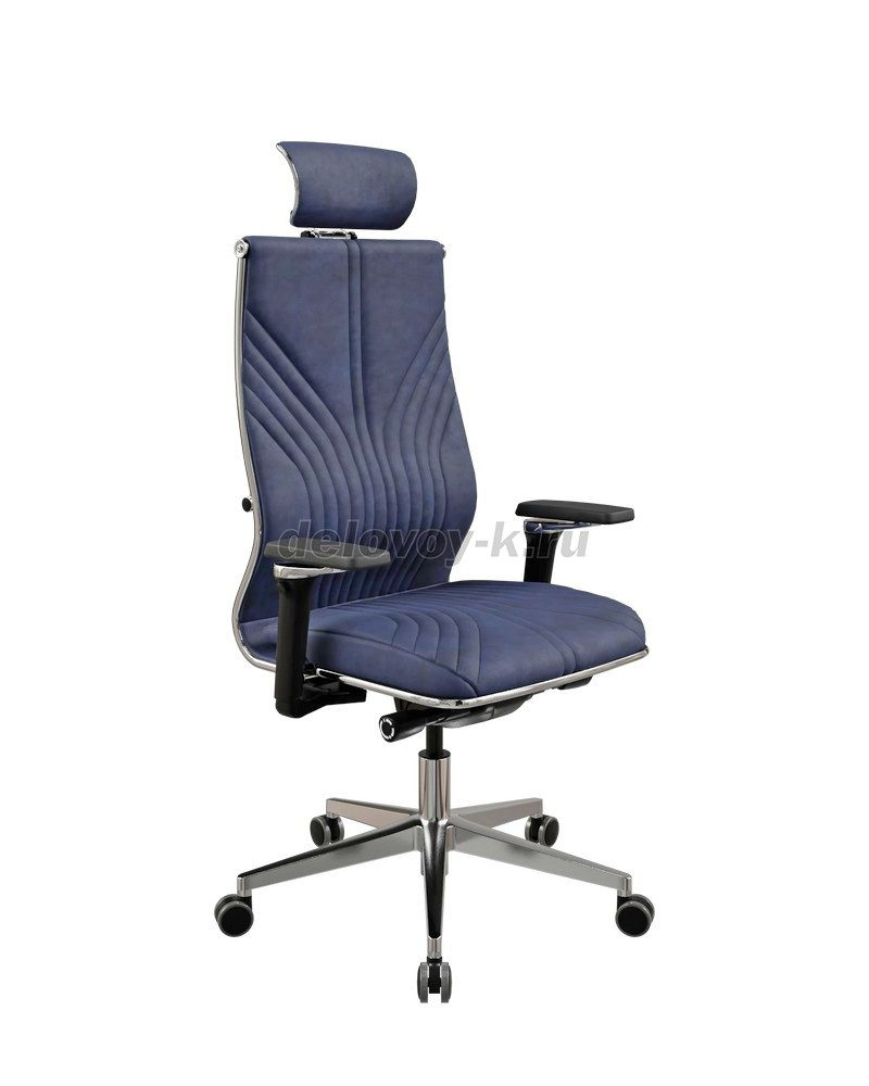 Кресло руководителя METTA Samurai Велюр L2-13D мультиблок со слайдером фото