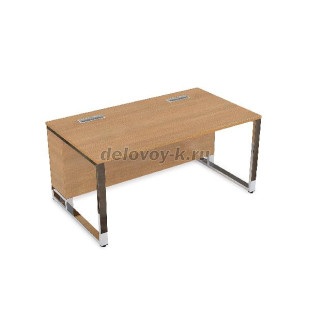 16СП.196 Стол прямой (1600*900*750) (Romano extra/Металл глянец) рис1