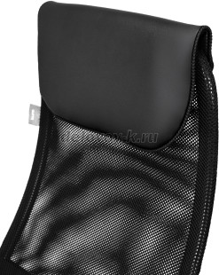 Кресло руководителя Бюрократ CH-607 подголовник, крестовина пластик рис5