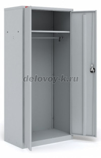 ШАМ-11.Р Шкаф металлический для хранения верхней одежды 850*500*1860 мм рис1