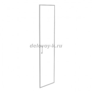 Фасад стекло в раме высокий правый (лакобель, белый) 396*20*1920 O.SR-1(R) white рис1